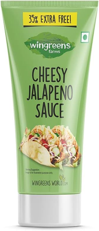 - Cheesy Jalapeno Sauce, 180g