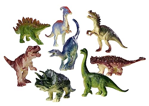 Dino Ausgrabungsset im Ei, 8-Fach Sortiert, es Wird nur EIN Artikel geliefert, Dinosaurier zum Ausgraben, 8cm, mit Werkzeug, ab 3 Jahren