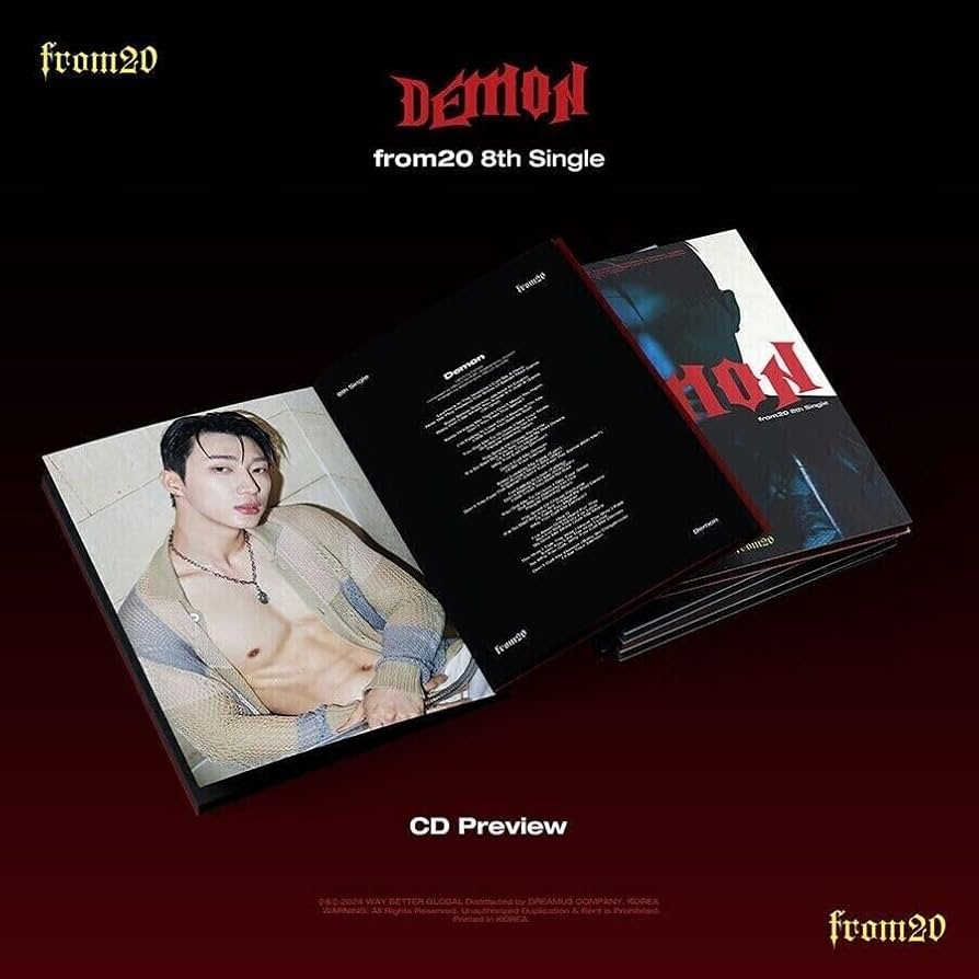 K-POP　CD FROM20 [DEMON] 8th Single Album K-POP SEALED : Amazon.ca: Home