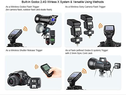 Godox XPro-C TTL Wireless Flash Trigger for Canon Cameras, 1/8000s HSS TCM Large Screen Slanted Design 5 Group Buttons 11 Customizable Functions for V1C V1ProC V860IIIC AD200Pro AD200ProII AD400Pro