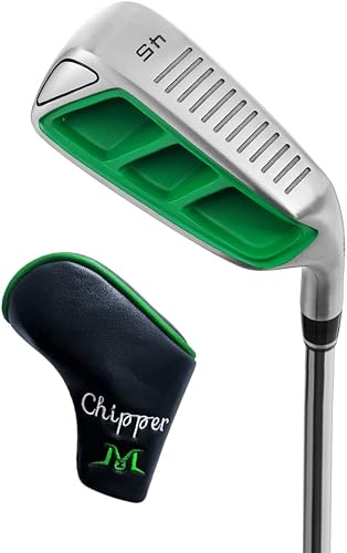 MAZEL Golf Chipper Club for Men,Green Head Golf Wedge 35,45,55,60 Degree,Right & Left Handed,35 Inch