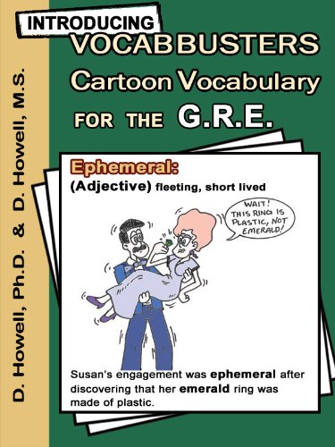 Amazon Com Introducing Vocabbusters Cartoon Vocabulary For The Gre Ebook Howell Dusti Howell Deanne Rinehart James Kindle Store