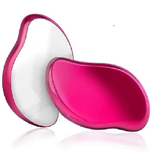 Crystal Hair Eraser For Hair Removal, Crystal Hair Remover For Women And Men, Reusable Flawless Epilators - Magic Painless Gentle Skin Exfoliation Hair Removal Tool For Arms, Back & Legs-Rose Red #TOP7