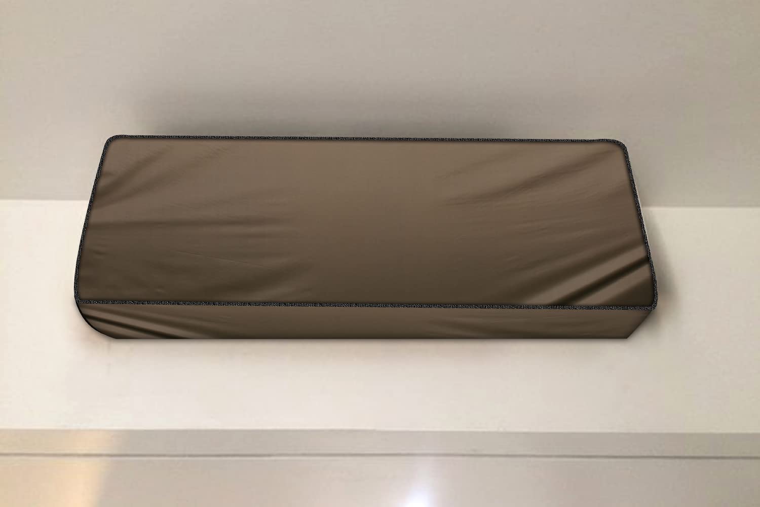 The Furnishing Tree Split AC Cover Indoor Unit for 1.5 ton Beige Color, Dimension of the AC Cover - Indoor Unit DxWxH in CM 24x112x30 4
