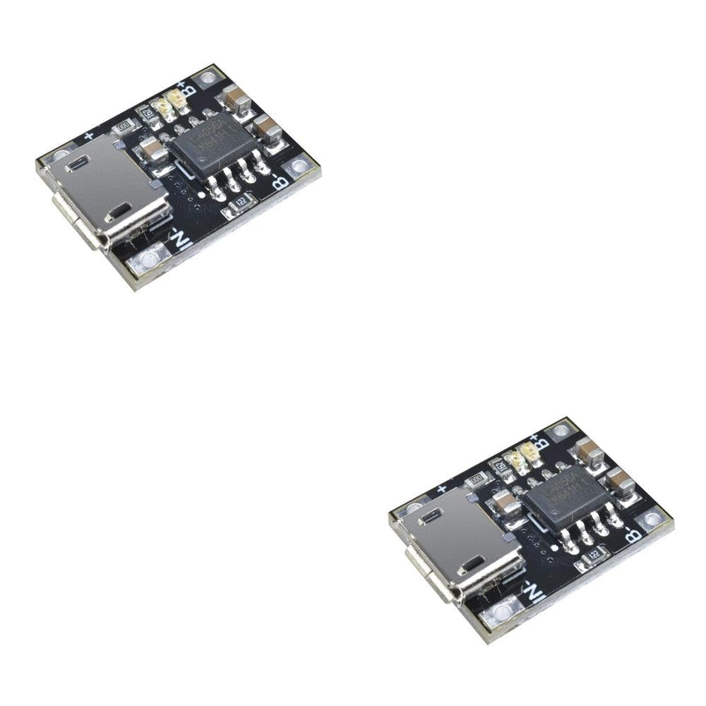 (2 pc) Pro3D TP4056 1A Micro USB 18650 Lithium Battery Charging Module-picture-40