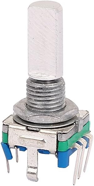 IIVVERR Rotary Encoder Push Button Switch Keyswitch Electronic Component (Drehgeber - Drucktastenschalter Schlüsselschalter Elektronische Komponente