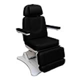 2246BN Electric Spa Chair and Adjustable Bed – Black | 240° Rotation | 4 Motors | 2-Year Warranty | Lock, Reset & Memory Functions | Ideal for Salons, Spas, and Wellness Clinics