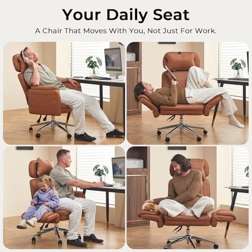 Luxury leather executive chair