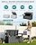 SERWALL HDPE Outdoor Storage Bench, All-Weather, UV-Resistant Deck Box with Waterproof Storage Bags, 57 Gallon Dual-Use Seat & Organizer Deck Boxes for Patio, Garden Tools & Pool (Gray)
