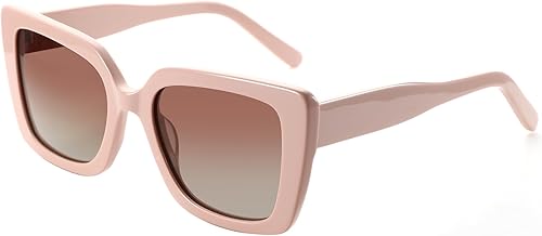 ZENOTTIC Gafas De Sol Polarizadas Para Mujer De Forma Cuadrada: Gafas De Sol Clásicas Y Modernas Para Mujeres - Gafas De Diseño Con Protección UV400