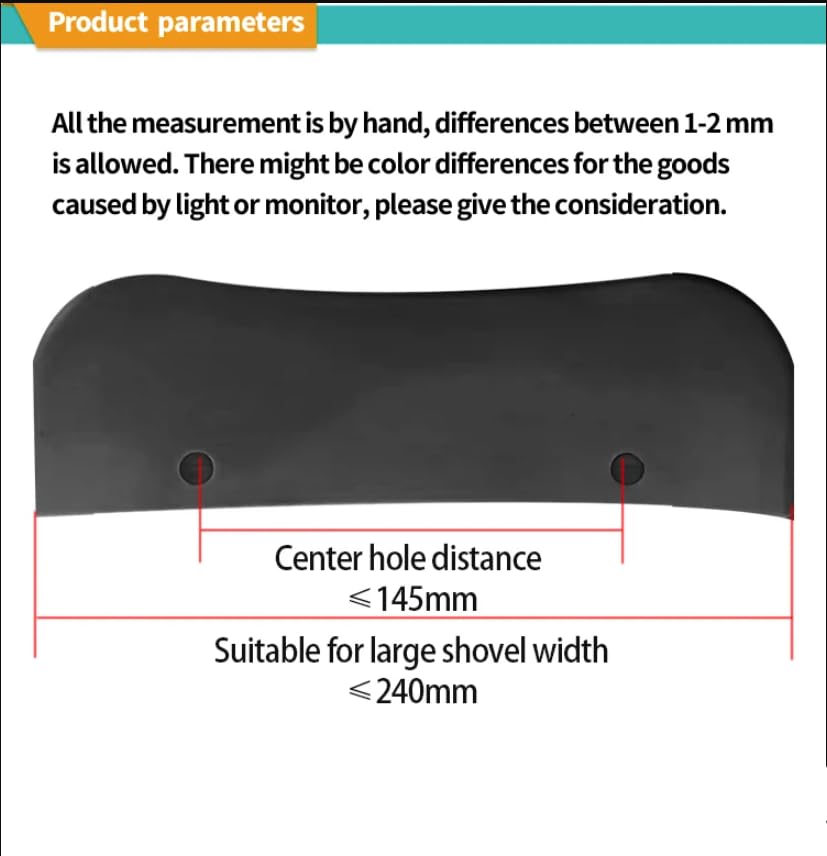 Image of Tire Machine Parts Accessories, Black Tire Pressure Shovel Replacement Protective Sleeve, Bead Breaker Rims Protection Accessories for Tire Machine