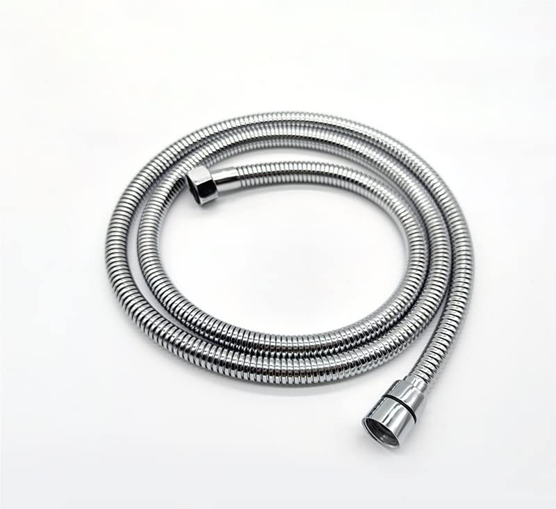Juego de alcachofa de ducha de mano de alta presión con manguera de latón macizo y soporte de montaje en pared, conector G1/2 para baño, potente flujo de agua, diseño de fácil instalación