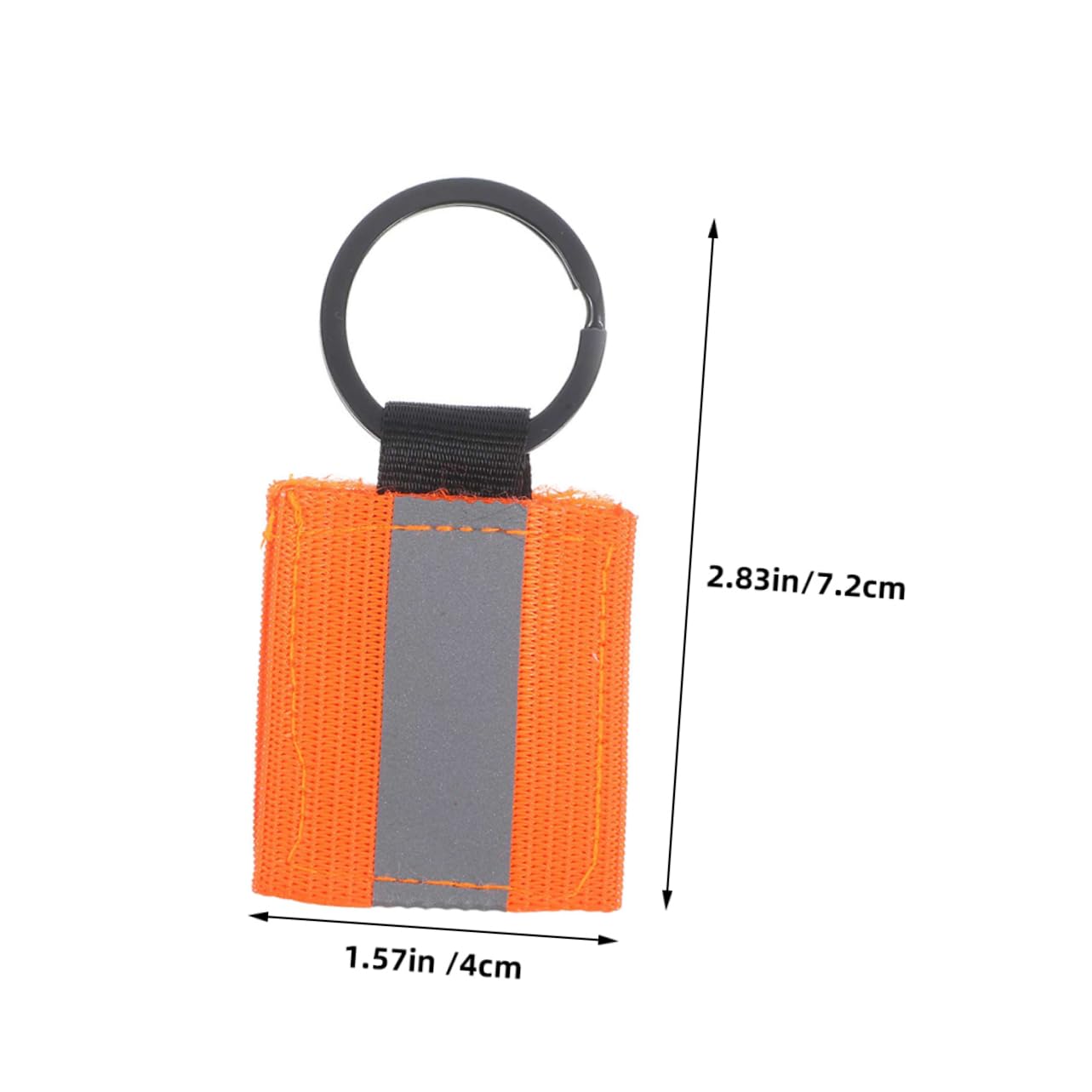 BRIGHTFUFU Reflective Keychain Tag High Visibility Gear for Backpacks Bags Purses