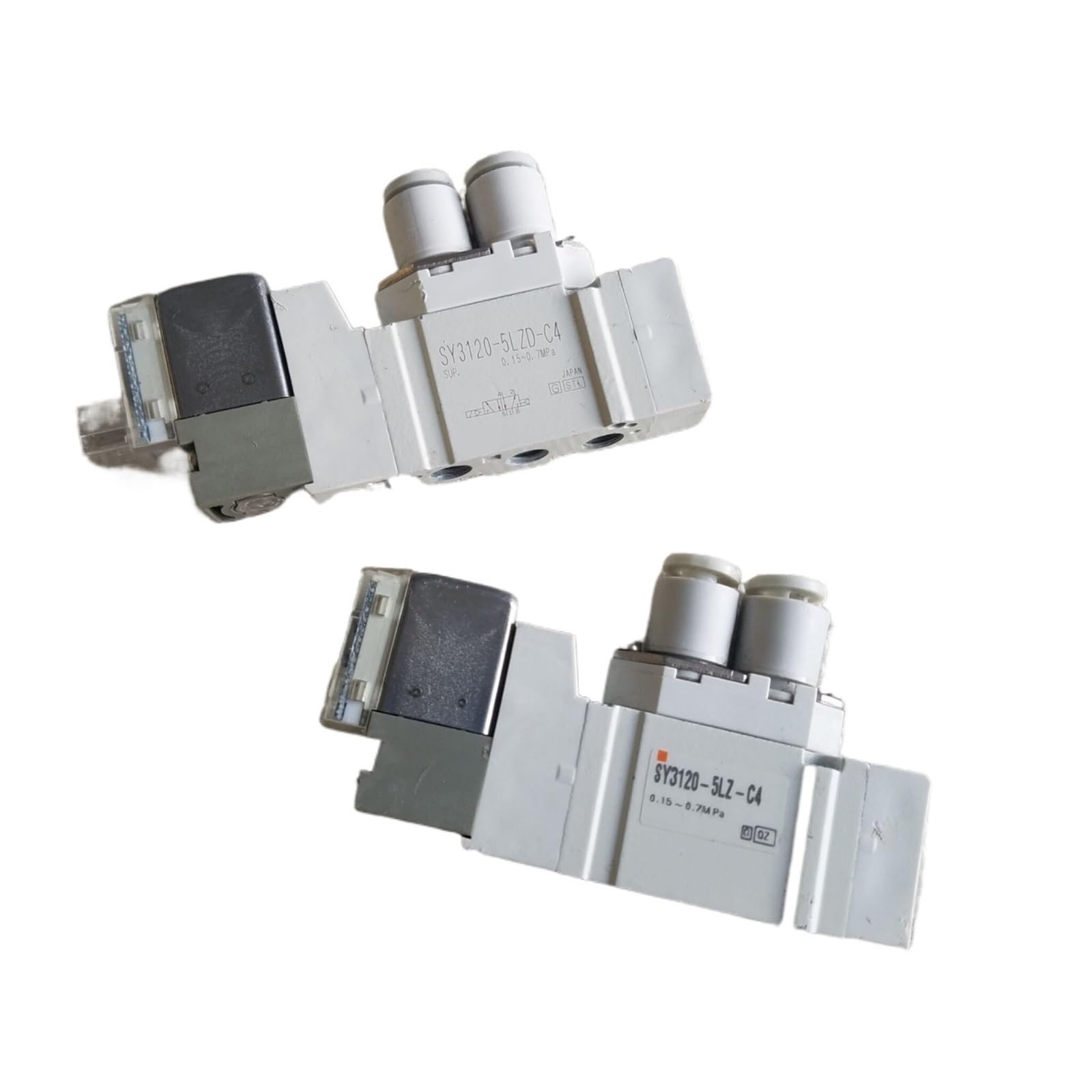 Électrovanne SY3120-5LZ-C4 haute précision pour pilotage pneumatique stable