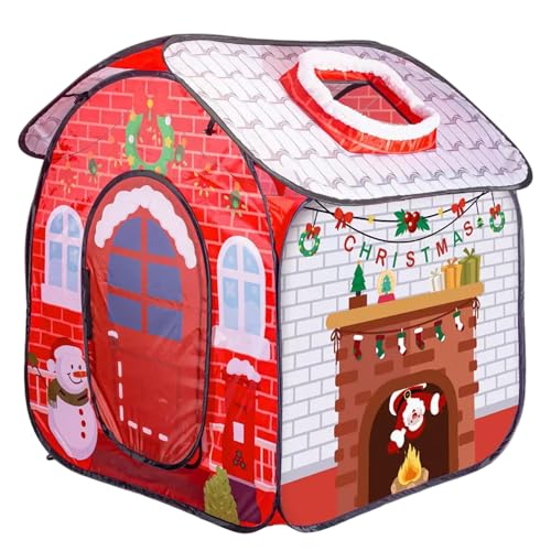 Tente de maison de Noël pour enfants : finis les salons en désordre pendant les fêtes