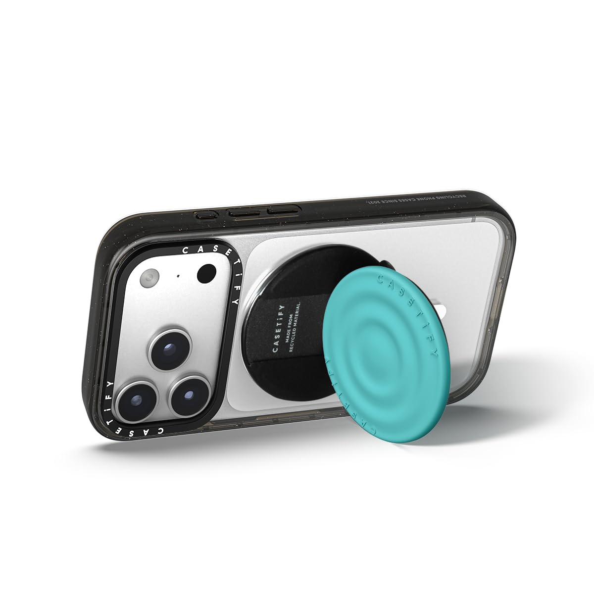 Amazon.co.jp: CASETiFY Snappy™ ウェーブ シリコン グリップスタンド