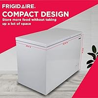 Vista 18 de FRIGIDAIRE Congelador horizontal de 10 pies cúbicos, 10 pies cúbicos, color blanco