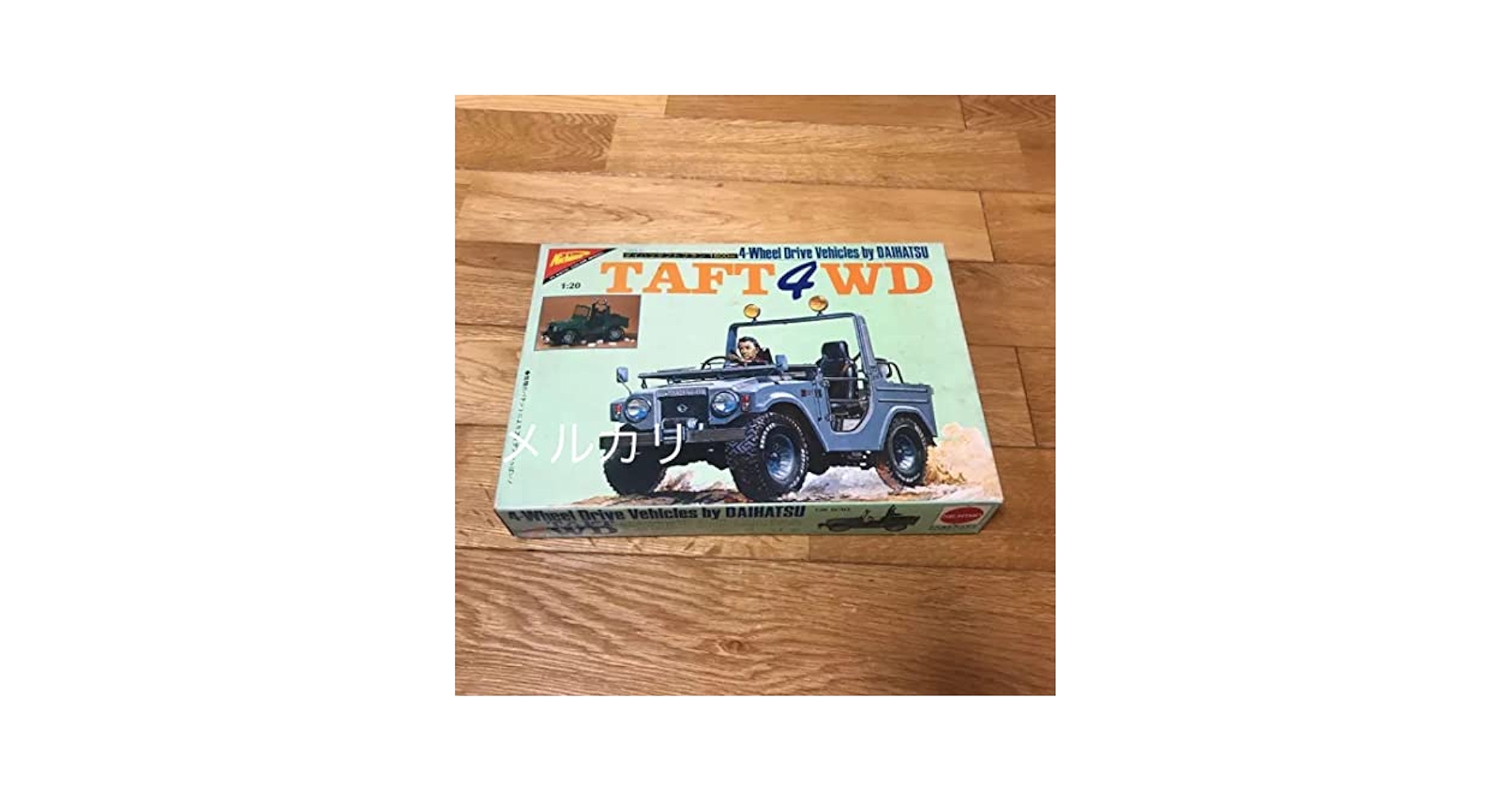 ニチモ／シリーズNo.2「ダイハツ・タフト４WD」1/20スケールプラモ Amazon | ニチモ 1/20 ダイハツタフト4WD プラモデル