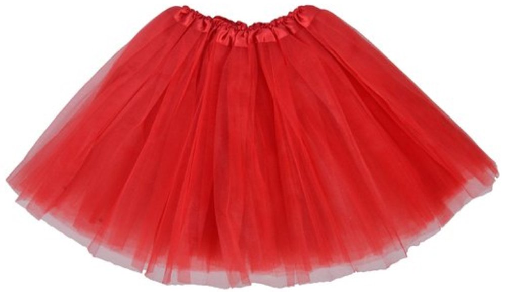 minakolife Girls Adult Ballet Tutu Skirt(Red)
