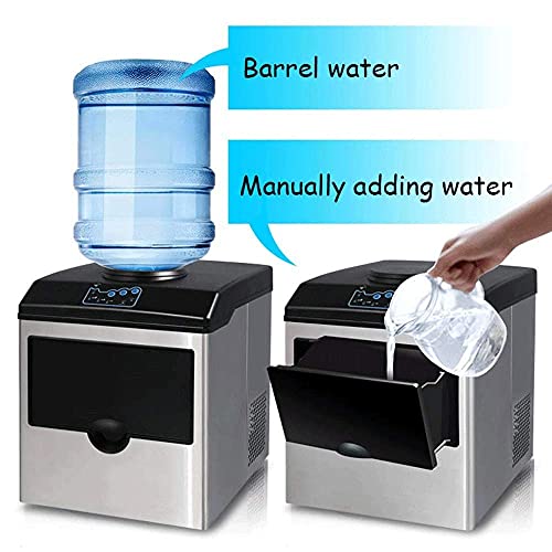 Máquina portátil para hacer cubos de hielo 55 lbs/día miniatura 4