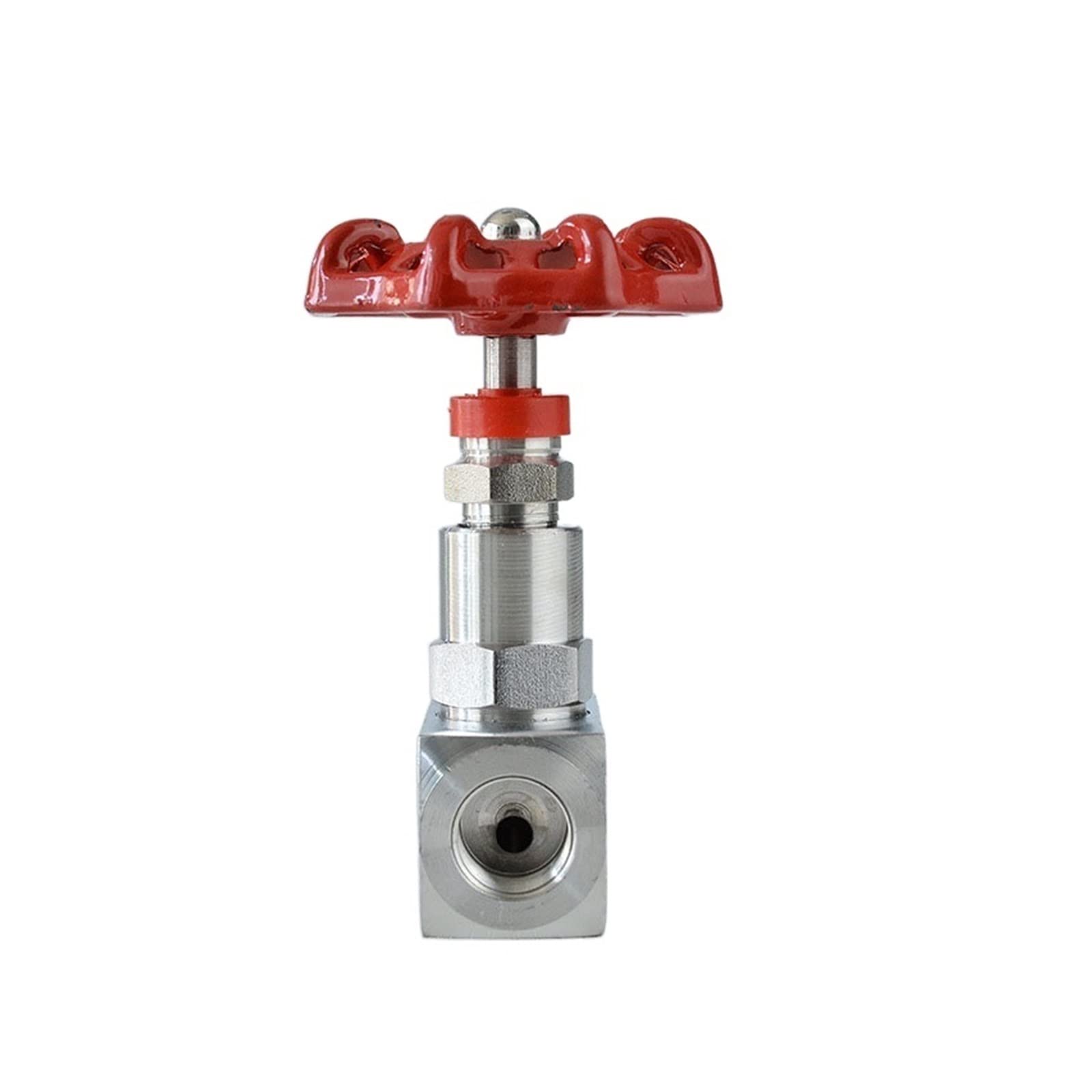 Válvula de globo de aguja de alta presión (1/4", 3/8" y 1/2") - Rosca interna BSP for agua, aceite y gas - for instalaciones de ocio