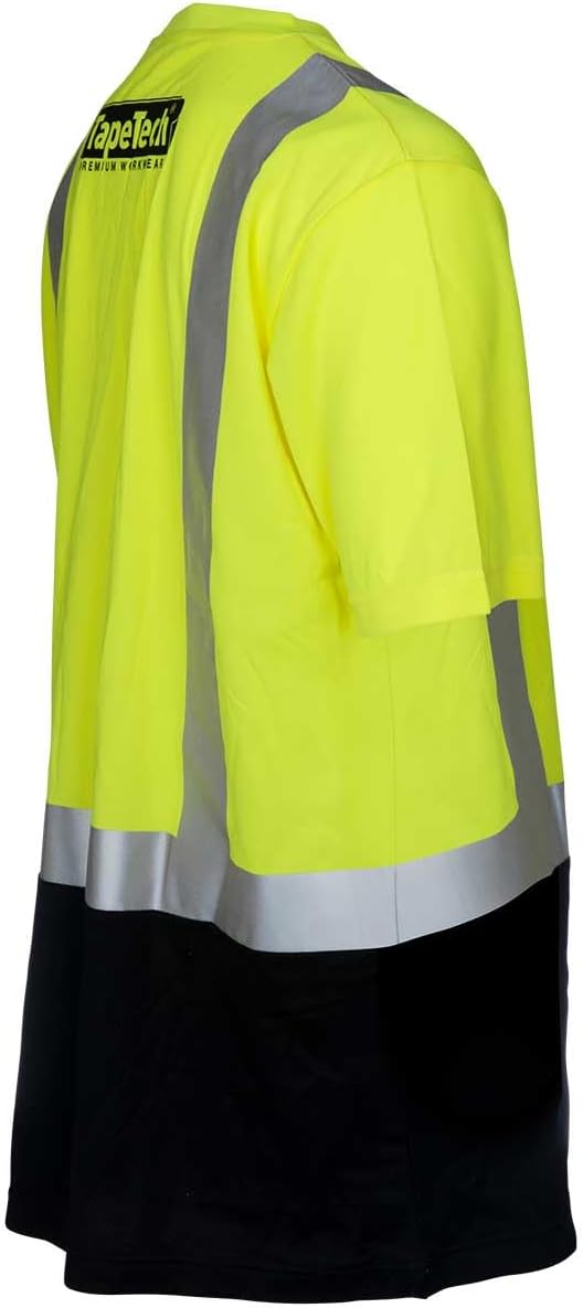 TapeTech Hi-Vis Safety Shirt - XXLarge Yellow - Image 4