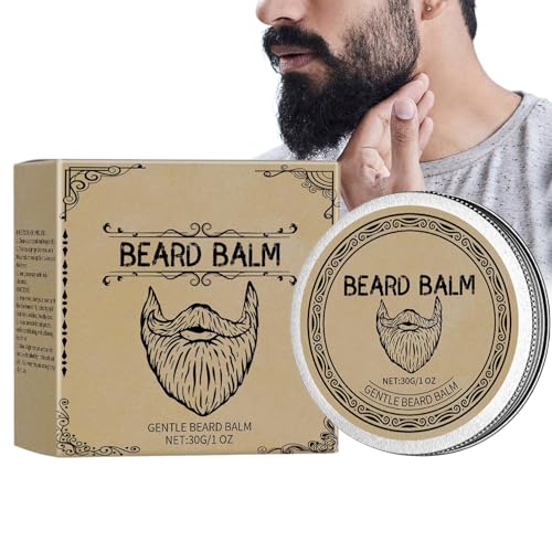 demaxiyad - para bigote para hombres, bálsamo hidratante suavizante y peinado para barba | de peinado perfumada, cuidado diario, trabajo y citas de evento especial para hombre
