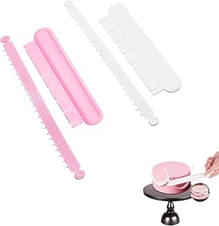 Flip Cake Arc Ruler for Decorating, Adjustable Baking Measuring Tool wit...