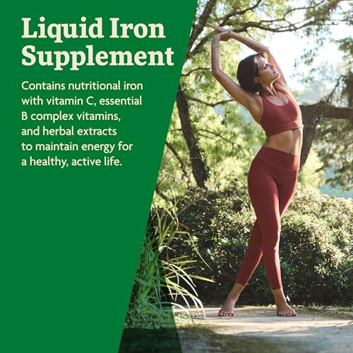 Floradix 0850026260090 By Salus Iron & Herbs - Liquid Herbal Supplement For Energy Support - Iron Supplement With Vitamin C & B Complex Vitamins thumb #3