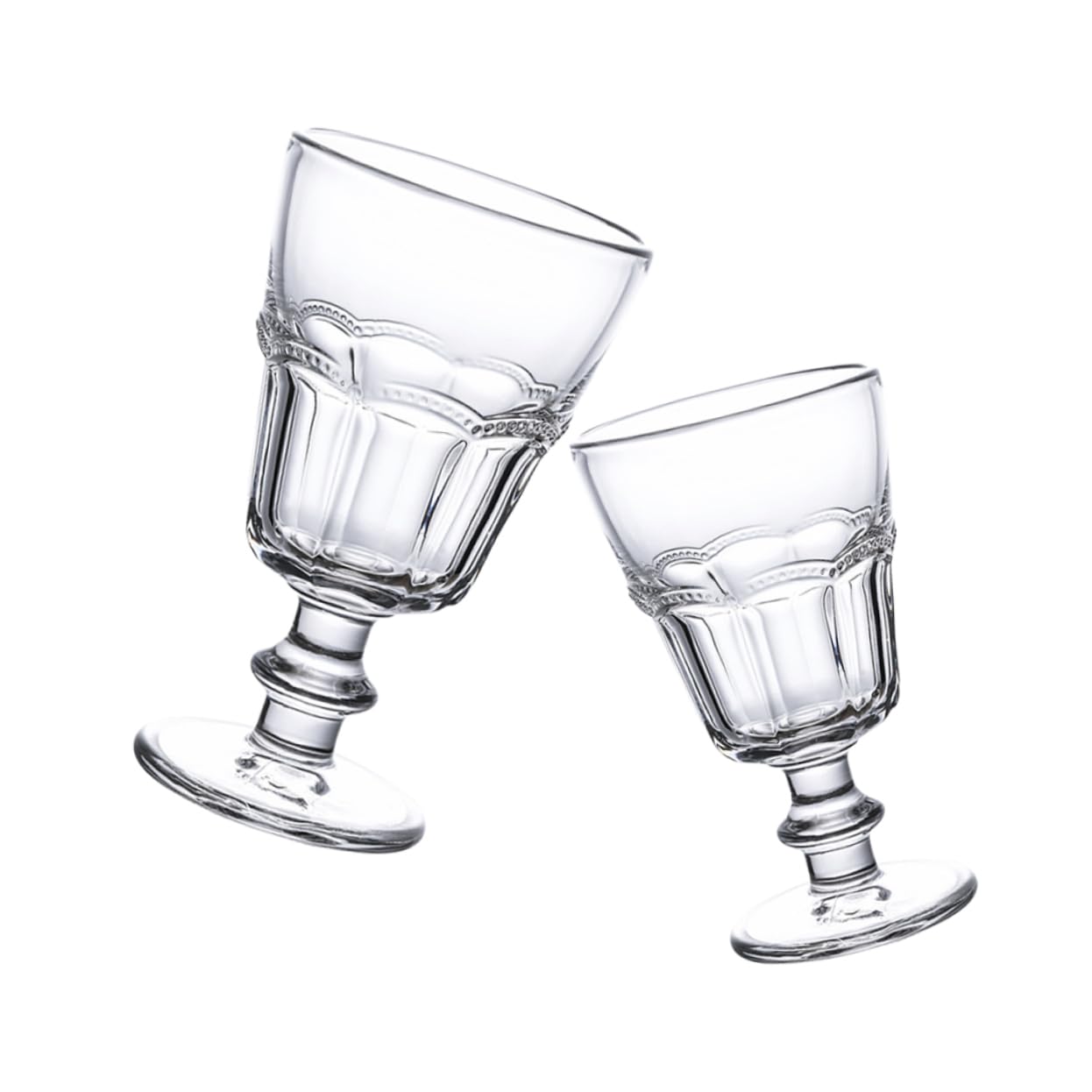 Cabilock 2 Juegos Taza De Helado Whisky Rojo Envases De Helado Tazas Pequeñas De Parfait Botellas Piscina Nimiedad Copas Fiesta Martini Vaso De Vino Vajilla Vidrio Transparent 2 Piezas * 2