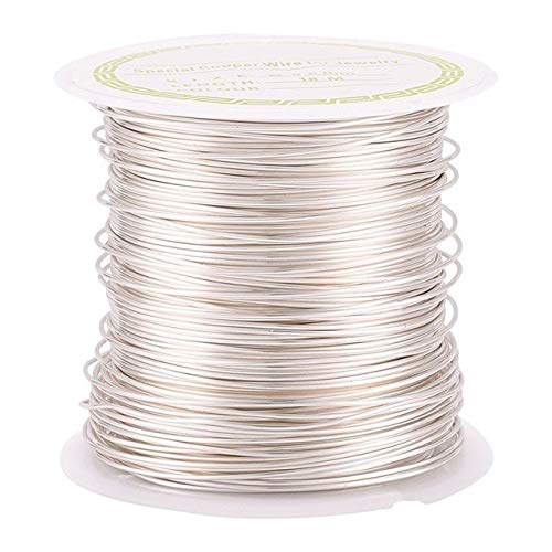 Alambre de cobre de 0.3 mm para diseñar joyería creativa en tu taller de artesanía