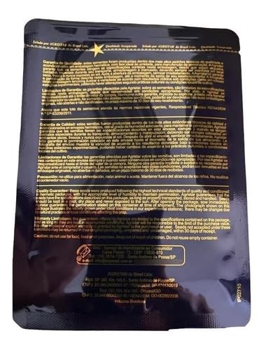 1.000 Sementes Couve Hibrida Kobe Topseed Alta Produtividade