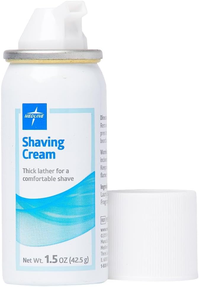 Medline MedSpa Shave Cream, 1.5 oz (Pack of 144)