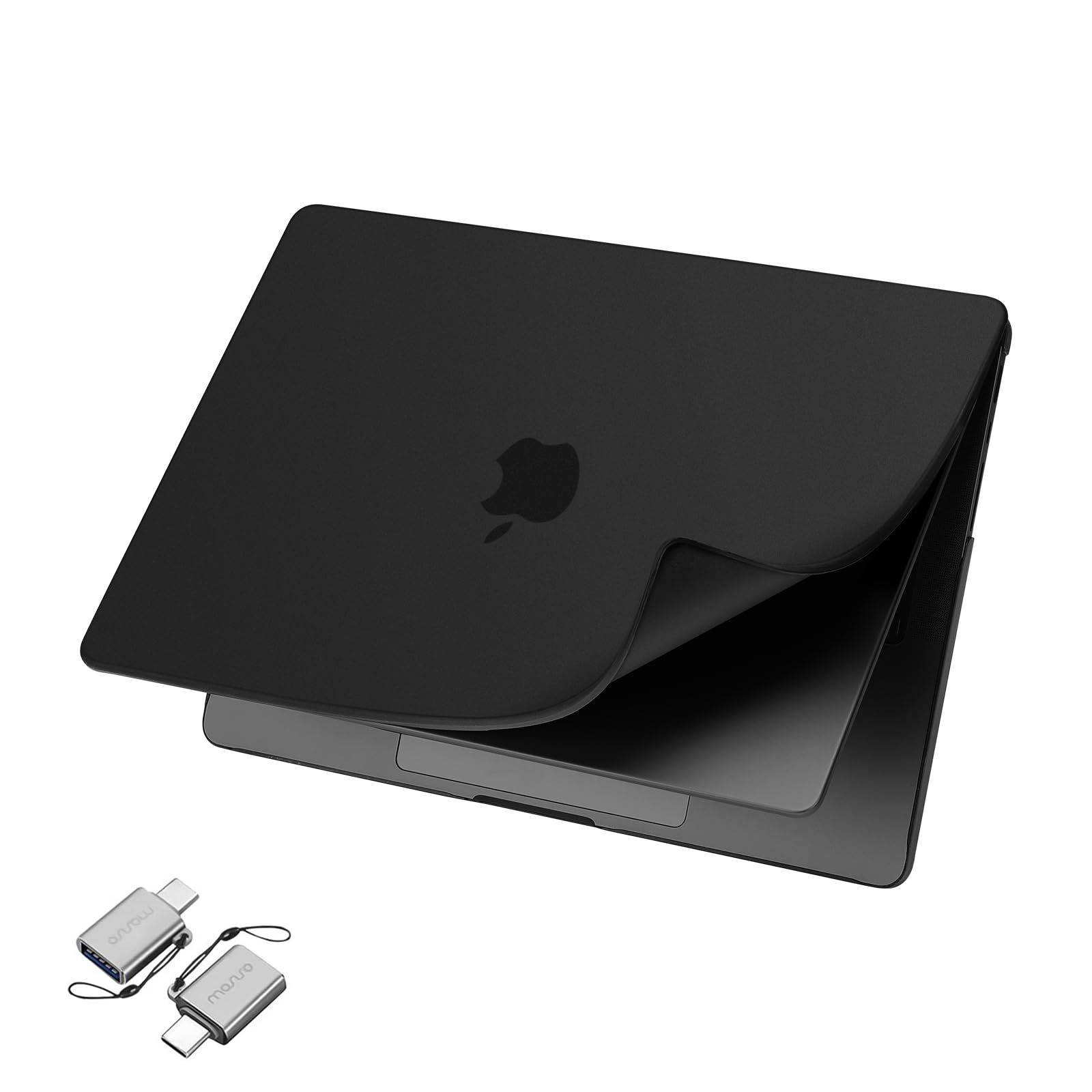 MOSISO Nietłukące się etui kompatybilne z MacBook Pro 14", M5, M4, M3, M2, M1, 2026-2022, odporne na odciski palców, matowe, miękka twarda obudowa z polipropylenu, A3427, A3426, A3434, A3112, A3185
