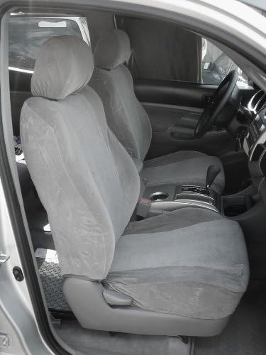 Durafit Seat Covers, Made to fit - 2009-2014 Tacoma TRD Front (Pair) Sport Bucket Charcoal Endura Seat Covers