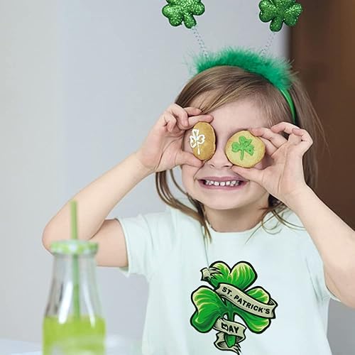 Miniatura 3 de Estivaux 6 vinilos de transferencia del día de San Patricio HTV para planchar en vinilo artesanal trébol irlandés apliques de transferencia de calor