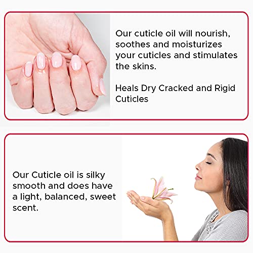 Excuse Me Professional Cuticle Oil Nourishing 0.5 Oz Helps All Cracked Nails And Rigid Cuticles. (Lavender) #TOP3