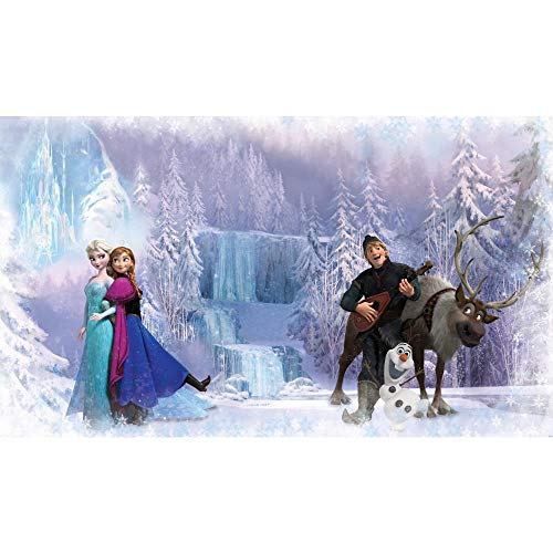 Fresque Murale Adhésive Géante Disney la Reine des Neiges