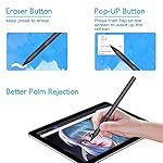 Trakxy Surface Stylus Pen Digital Pen for Microsoft Surface Pro X/9/8/7/6/5/4/3/Surface Laptop 5/4/3/2/1 Surface go 3/2/1 Book 2/1 Studio Magnet 4096 Pressure Palm Rejection Rechargeable Stylus Pen - Image 4