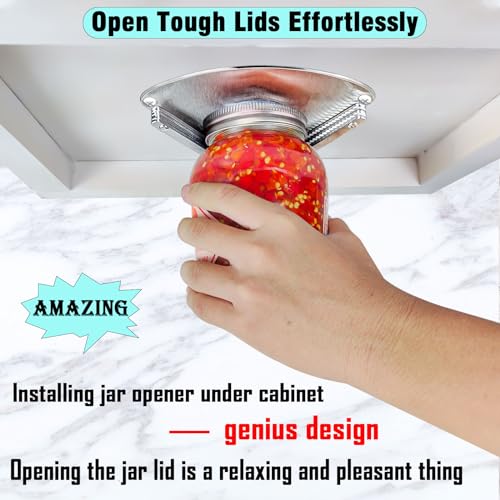 GOLDTREE Under-Cabinet Stainless Steel Jar Opener — view 2