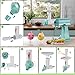 Tmbeg Dairy Free Ice Cream Maker Attachment for KitchenAid Stand Mixer, Frozen Yogurt and Sorbet Maker, Soft Serve Dessert Machine, Dishwasher Safe for Kitchen aid Ice Cream Attachment