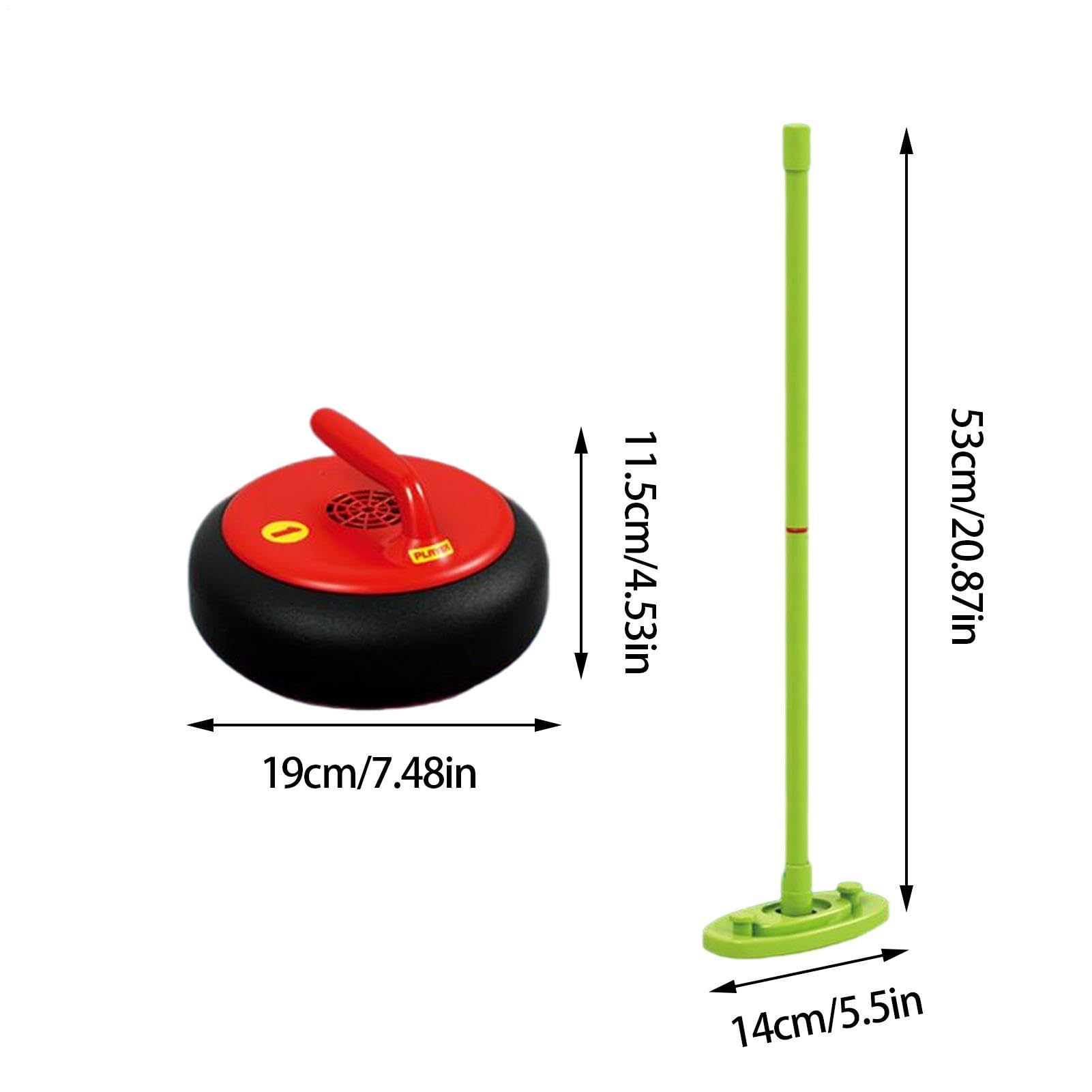 Articles De Curling - Jeu De Sport pour, Set De Curling avec Brosse Lumineuse Électrique | pour Le Salon Intérieur, Développez La Créativité Et La Concentration Tout en Jouant, Parfait pour La