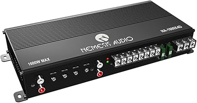Nemesis Audio NA-1600X4D 1600 W Max Power 4-Channel Car Stereo Amplifier