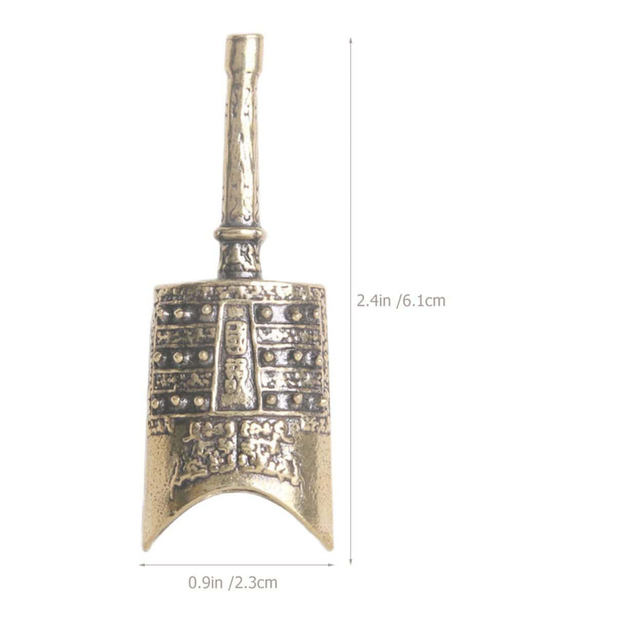 Garneck Desktop Chime Model Brass Mini Chime Instrument Chime for Classroom Office Unique Decor Ornament