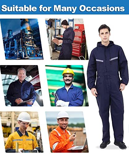 Yukirtiq Uomo Incappucciato Tuta da Lavoro