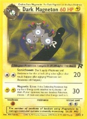 Dark Magneton - Team Rocket - 28 [Toy]