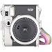 Fintie Protective Case for Fujifilm Instax Mini 90 - Crystal Hard PVC Cover for Fujifilm Instax Mini 90 Neo Classic Instant Film Camera with Removable/Adjustable Strap, Clear