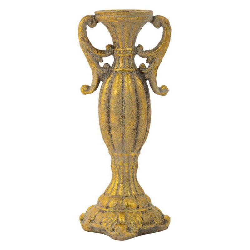 Candelabra De Resin Dorado, Multicolour - Image 2