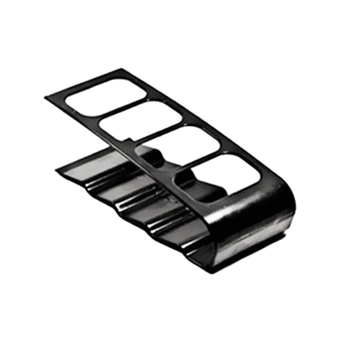 PARATPAR MALL Stand 4 Compartments Plastic Remote Holder, TV AC Remote Stand Organiser Shelf Rack Holder Universal ( 1pc, multi color)