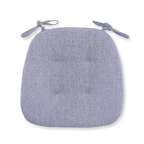 Cojines para sillas de patio cómodos que no se escurren acolchado de esponja densa en forma de D 2